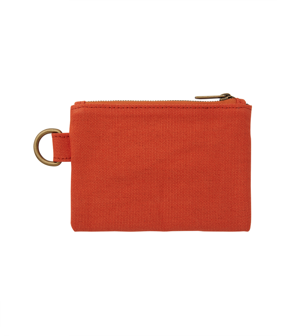 Llege - Cube Logo Canvas Pouch (Orange) product image 2 | TRAB K-Fashion Australia