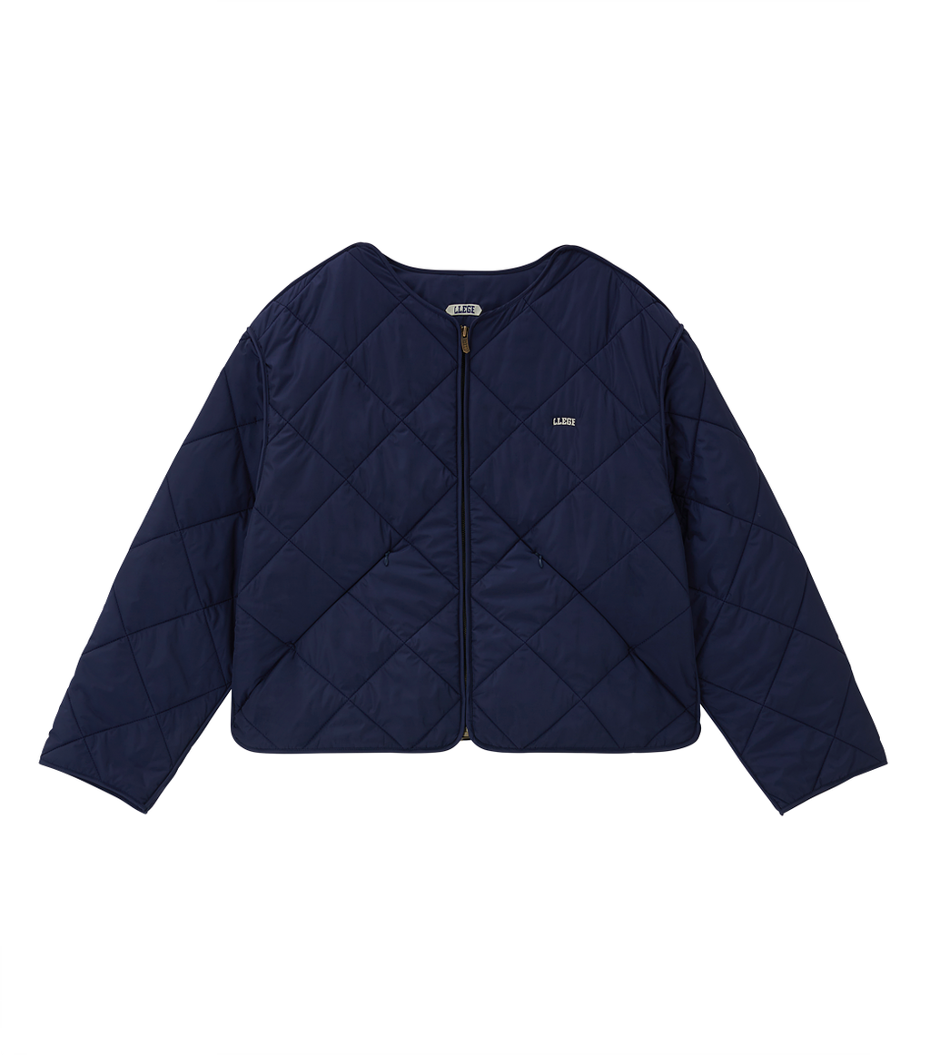 Llege - Llege Quilted Jumper (Navy) product image 1 | TRAB K-Fashion Australia