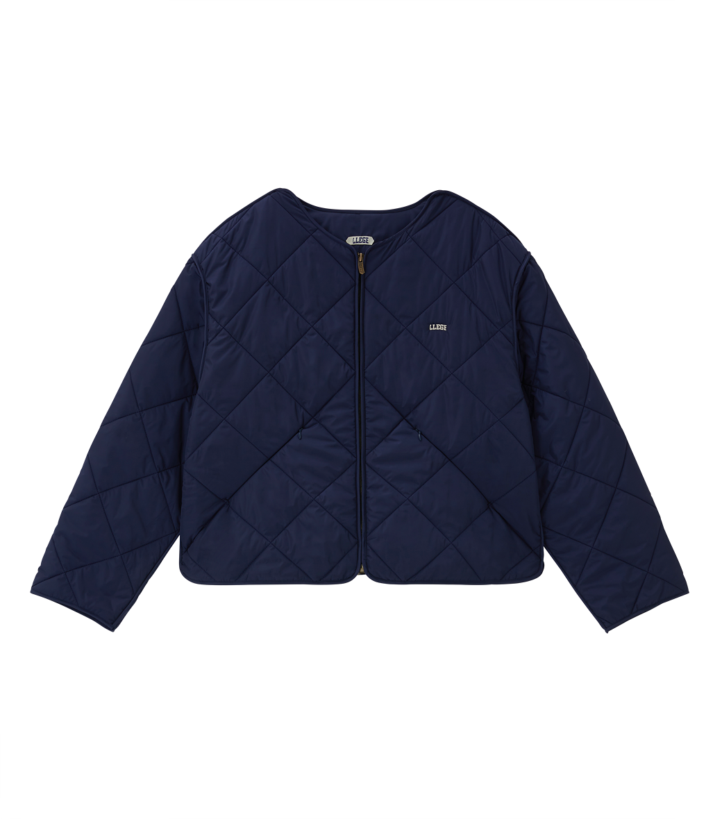 Llege - Llege Quilted Jumper (Navy) product image 1 | TRAB K-Fashion Australia