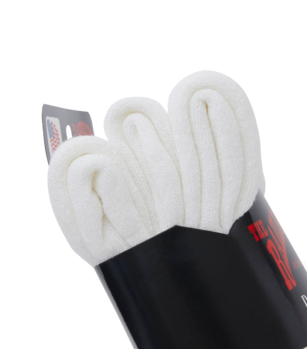 Llege - Mens Crew Work Socks 3PR (White) product image 4 | TRAB K-Fashion Australia