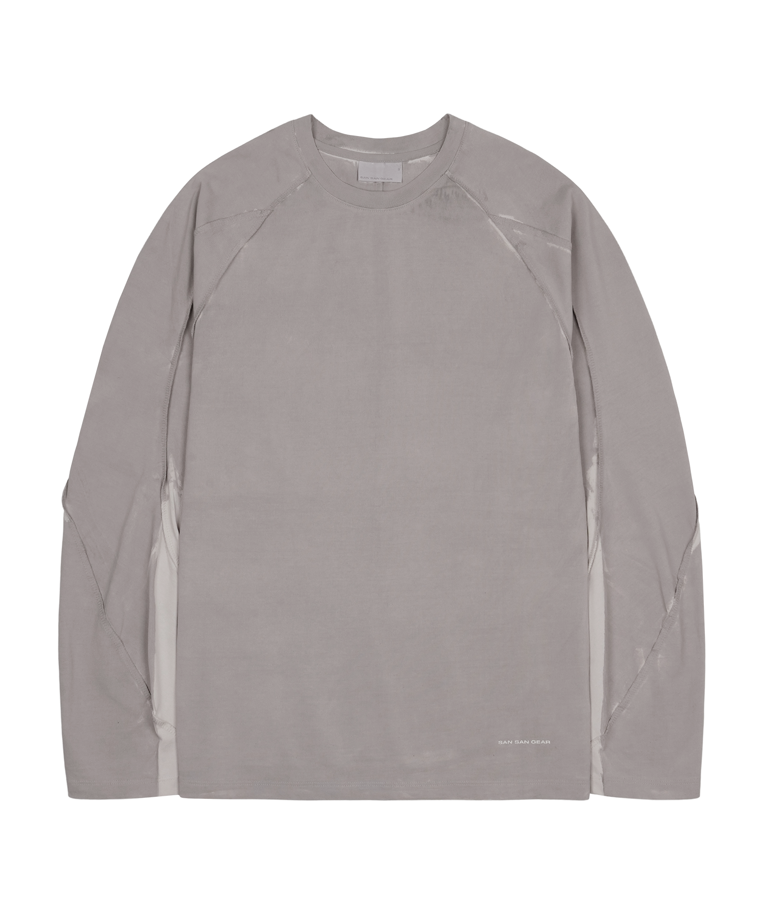 San San Gear - Contrast Long Sleeve (Grey) product image 4 | TRAB K-Fashion Australia
