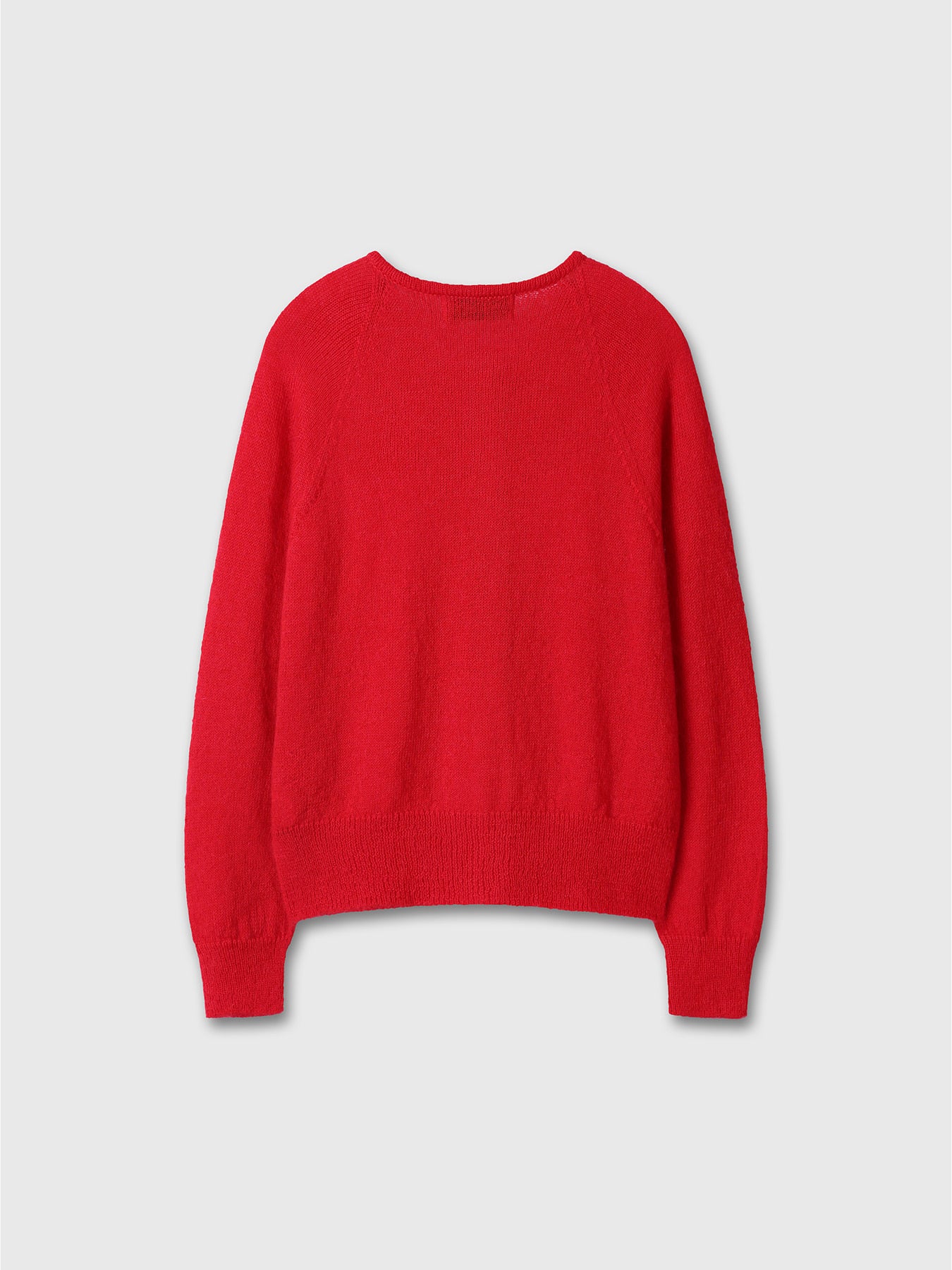 Tonywack - Mohair Raglan Cardigan (Red) product image 8 | TRAB K-Fashion Australia