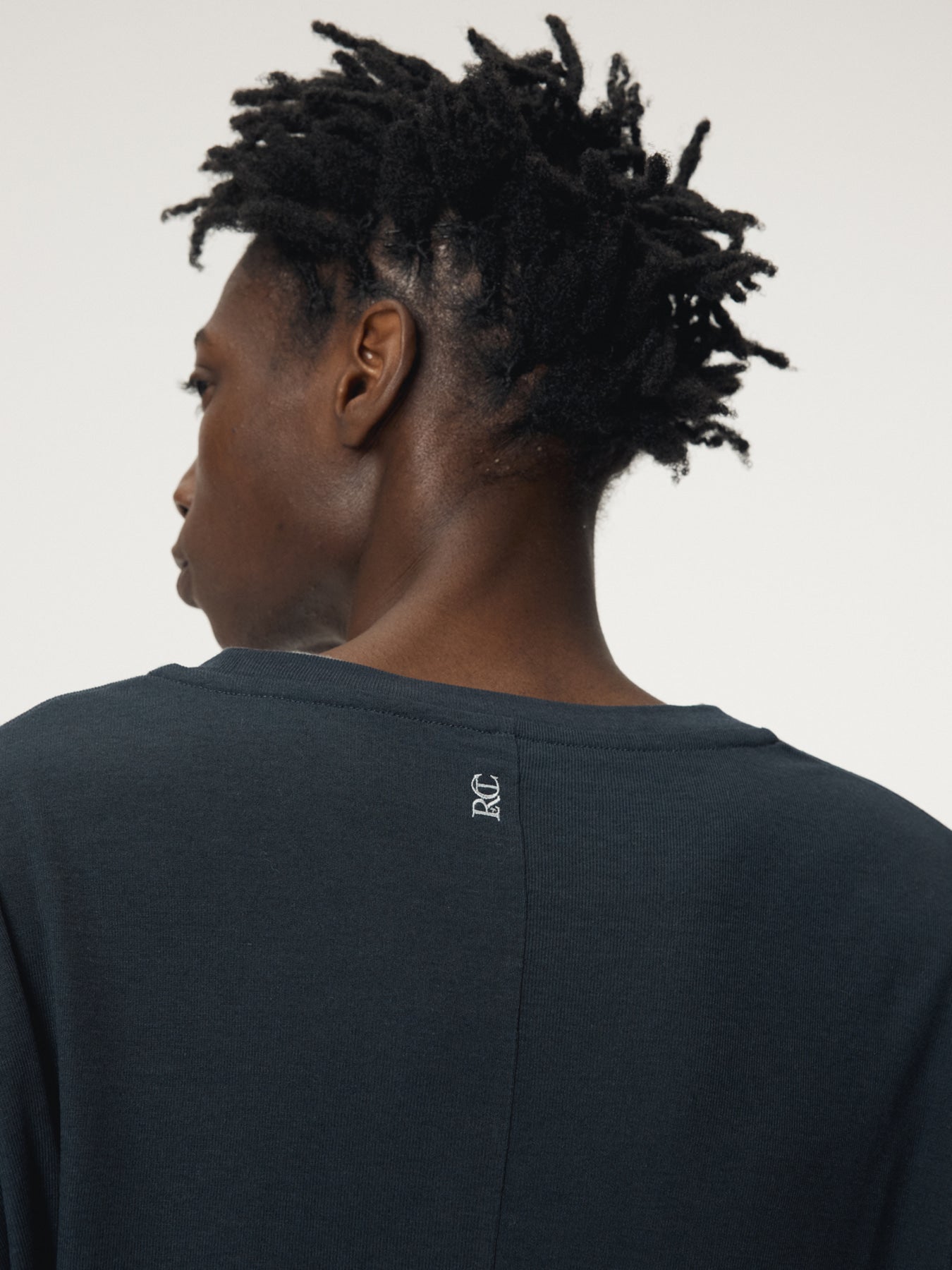 Recto - Layered Wool T-Shirt (Dark Navy) product image 9 | TRAB K-Fashion Australia