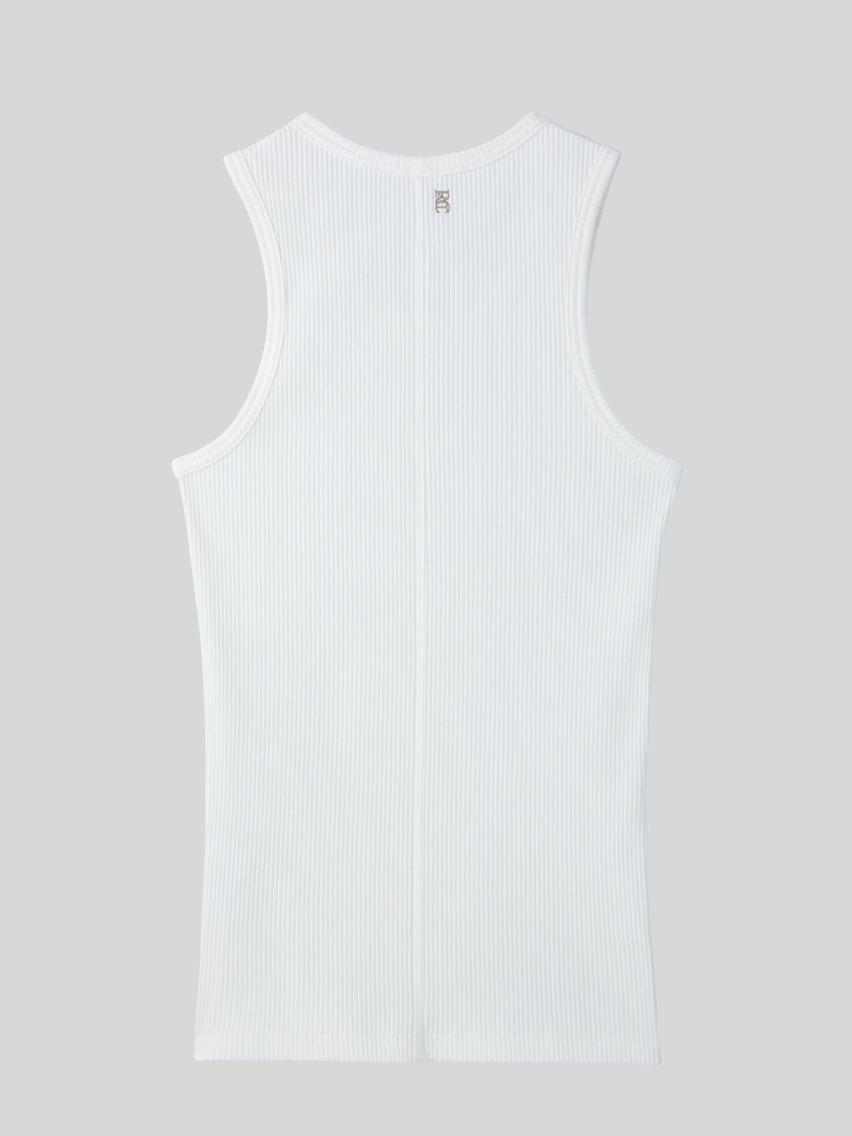 Recto - Ribbed Tank Top (Off White) product image 2 | TRAB K-Fashion Australia