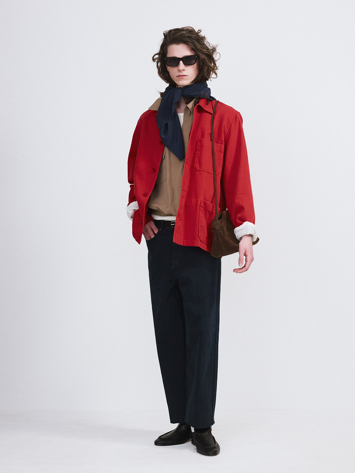 Recto - Garment Dyed Work Jacket (Red) product image 3 | TRAB K-Fashion Australia