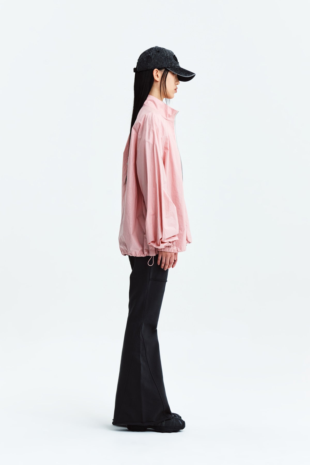 Matin Kim - Matin Kim Logo Coating Jumper (Pink) product image 7 | TRAB K-Fashion Australia