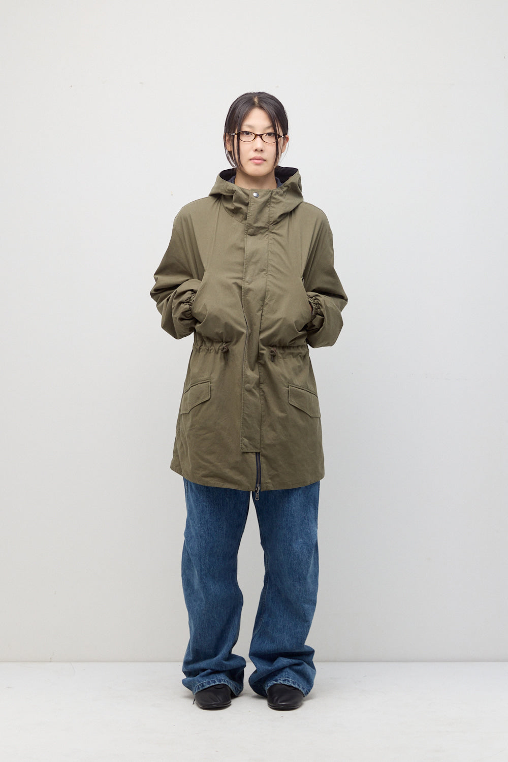 Hatchingroom - Reversible Parka (Khaki/Navy) product image 6 | TRAB K-Fashion Australia