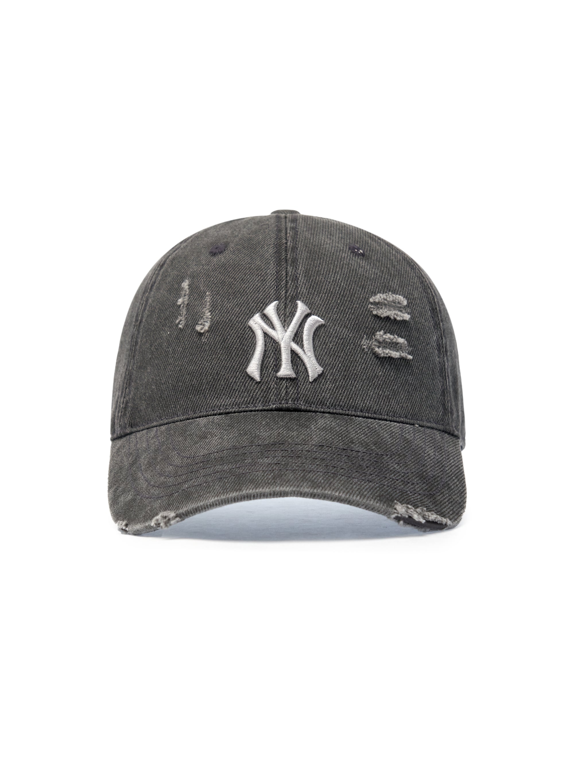 MLB Korea - MLB Damage Washing Unstructured Ball Cap New York Yankees (Dark Gray) product image 7 | TRAB K-Fashion Australia