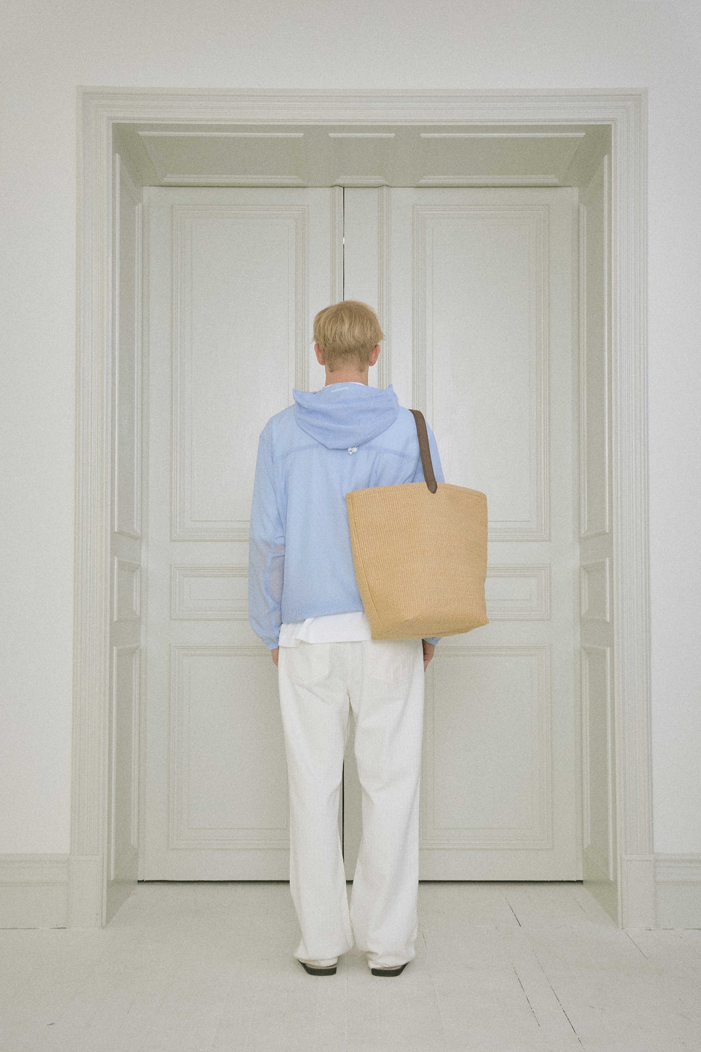 Stu - Stripe Windbreaker (Blue) product image 4 | TRAB K-Fashion Australia