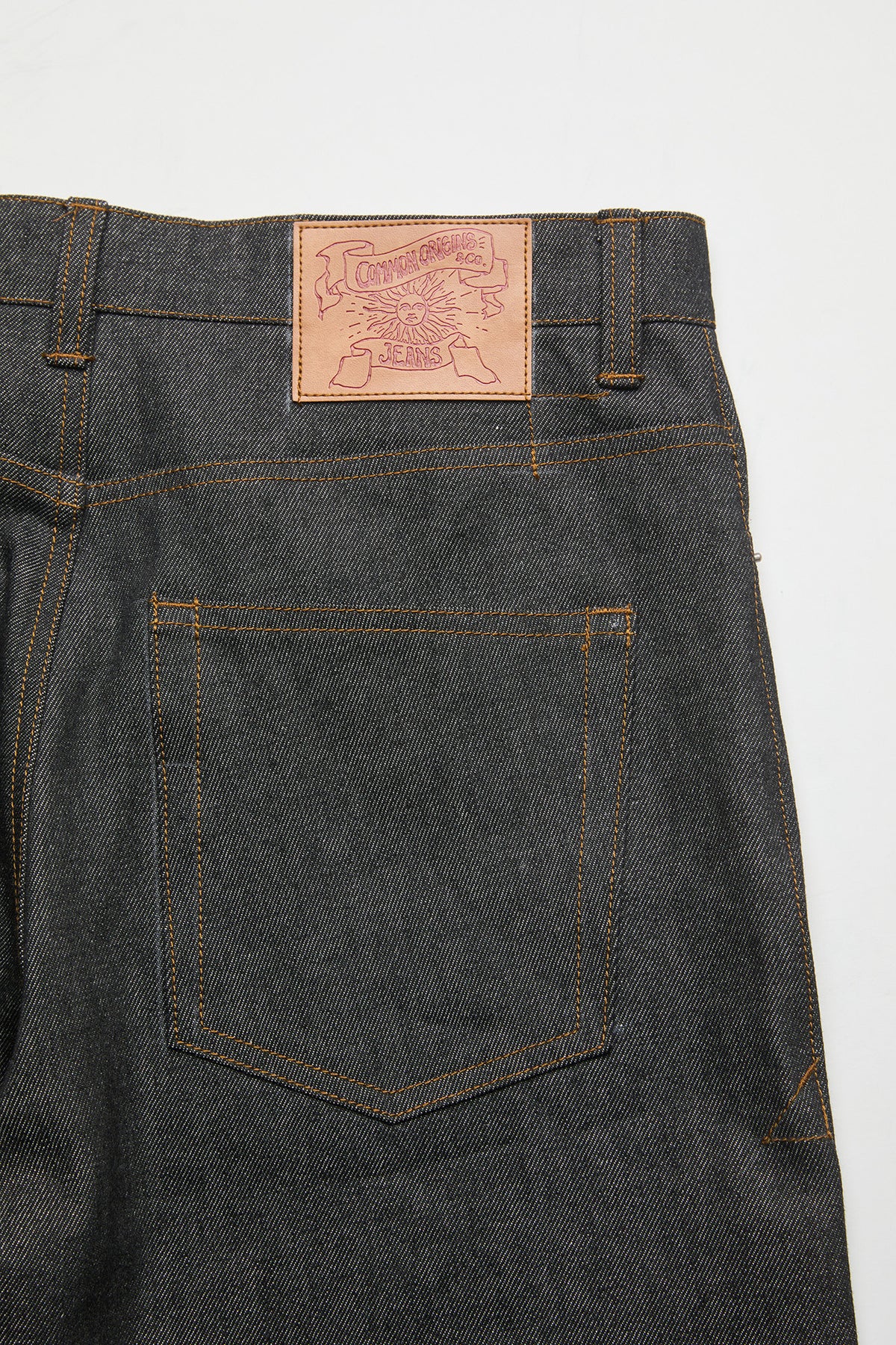 Coor - Rigid Semi Wide Jeans (Indigo) product image 6 | TRAB K-Fashion Australia