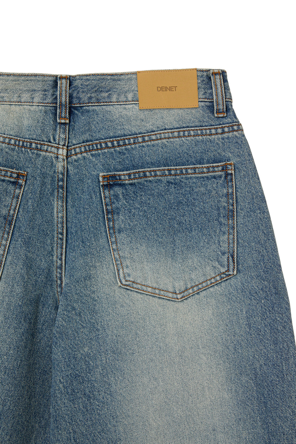 Deinet - Dj Park Side Lettering Denim (Blue) product image 7 | TRAB K-Fashion Australia