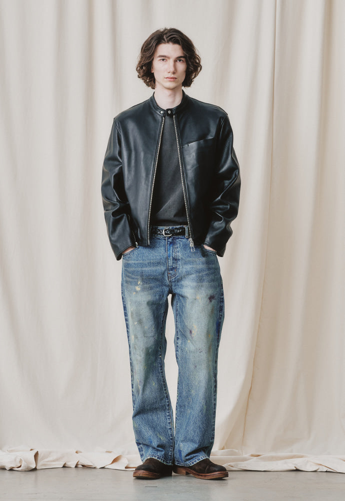 Art if acts - Lambskin Raceway Jacket (Black) product image 2 | TRAB K-Fashion Australia