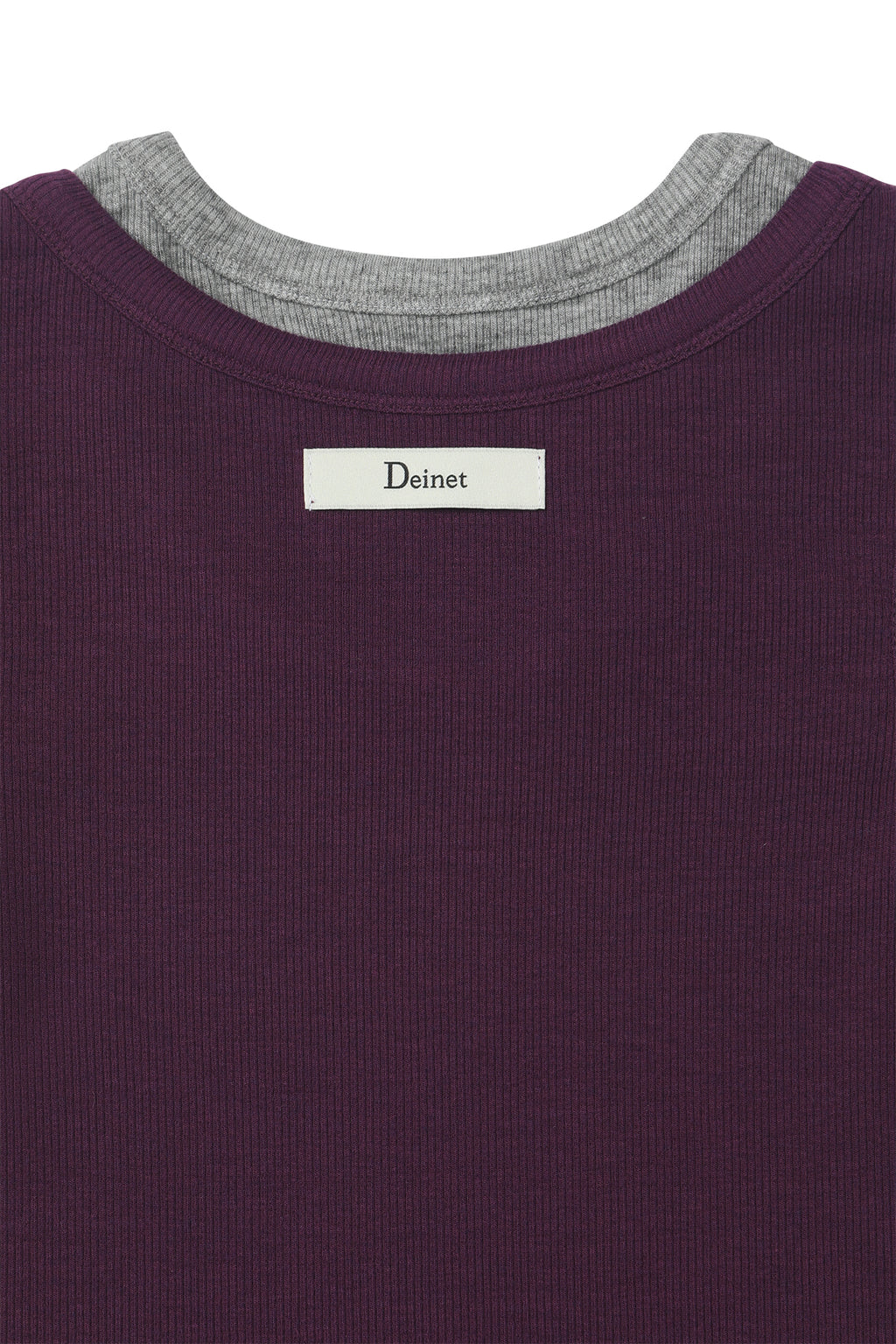 Deinet - D-Contrast T-Shirt (Purple) product image 5 | TRAB K-Fashion Australia