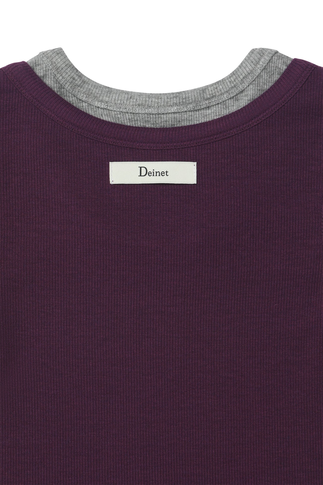 Deinet - D-Contrast T-Shirt (Purple) product image 5 | TRAB K-Fashion Australia