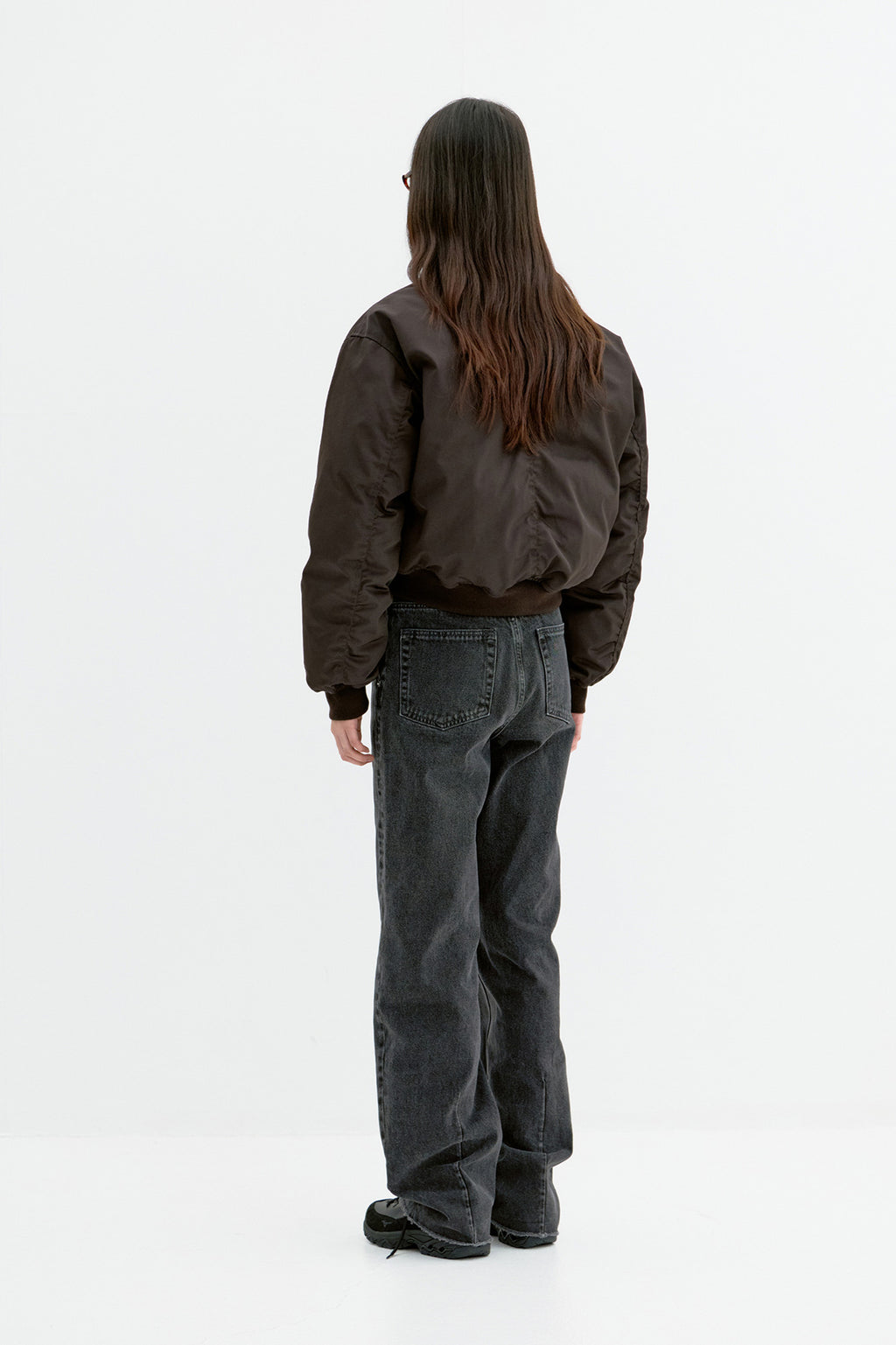 Coor - Slim Straight Jeans (Gray) product image 4 | TRAB K-Fashion Australia