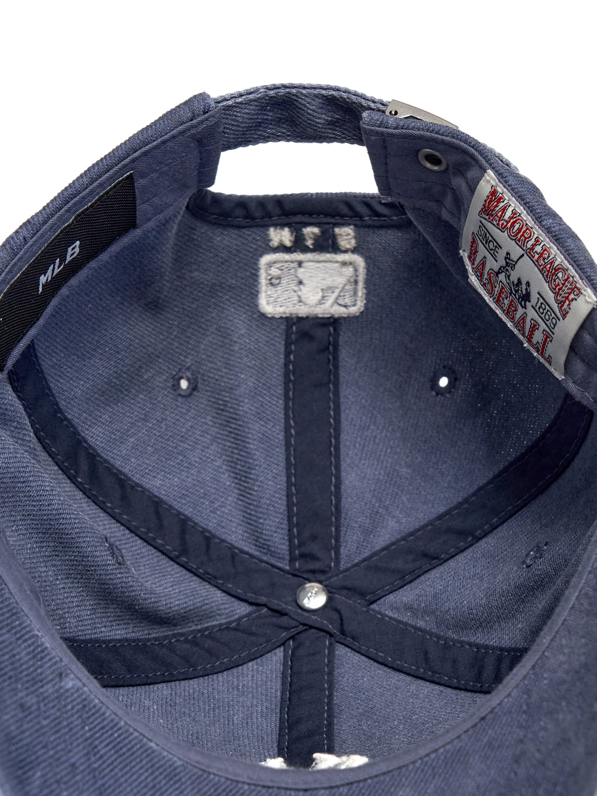MLB Korea - MLB Basic Washed Unstructured Ball Cap New York Yankees (Navy) product image 9 | TRAB K-Fashion Australia