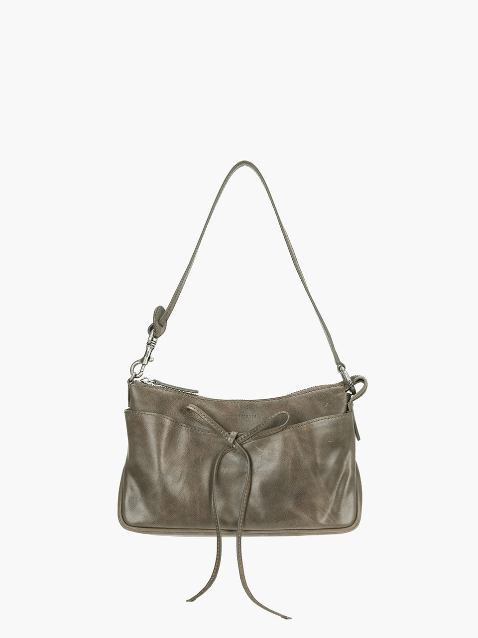 Marge Sherwood - Ribbon Pochette (Etoffe Pull-Up) product image 1 | TRAB K-Fashion Australia