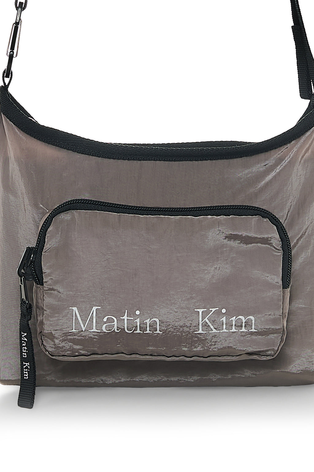 Matin Kim - Packable Cross Pocket Bag (Grey) product image 4 | TRAB K-Fashion Australia