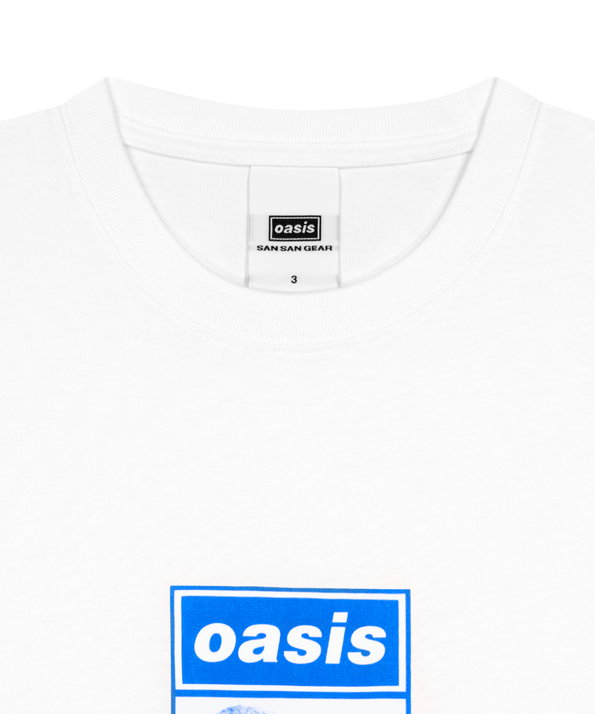 San San Gear - San San Oasis Photo T-Shirt (White) product image 3 | TRAB K-Fashion Australia