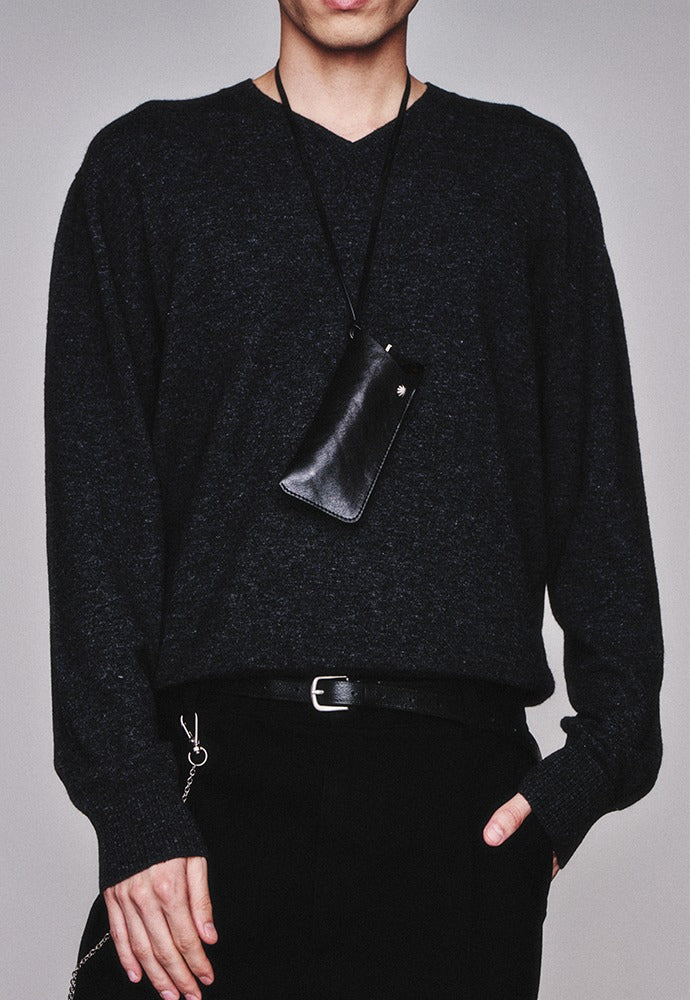 Art if acts - Leather Glasses Case (Black) product image 1 | TRAB K-Fashion Australia