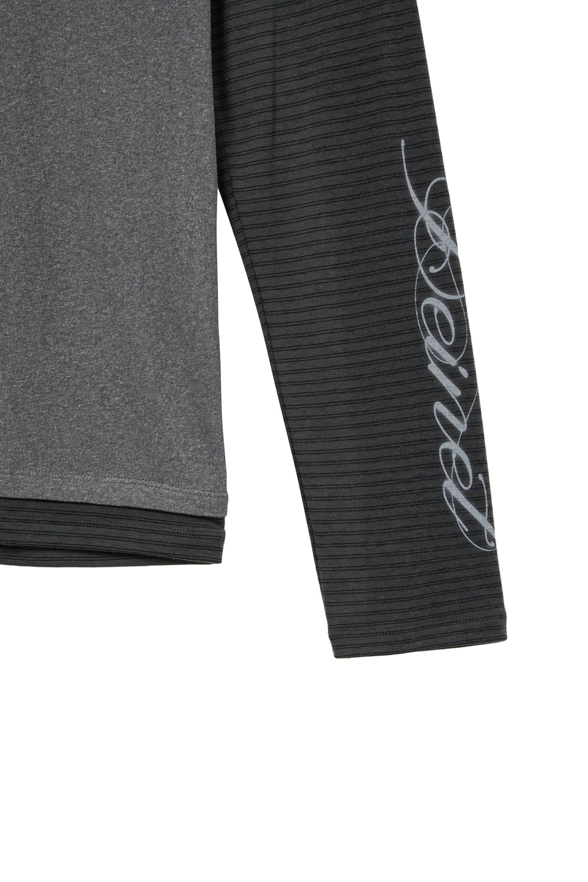 Deinet - Layered Vintage Long Sleeve (Charcoal) product image 5 | TRAB K-Fashion Australia