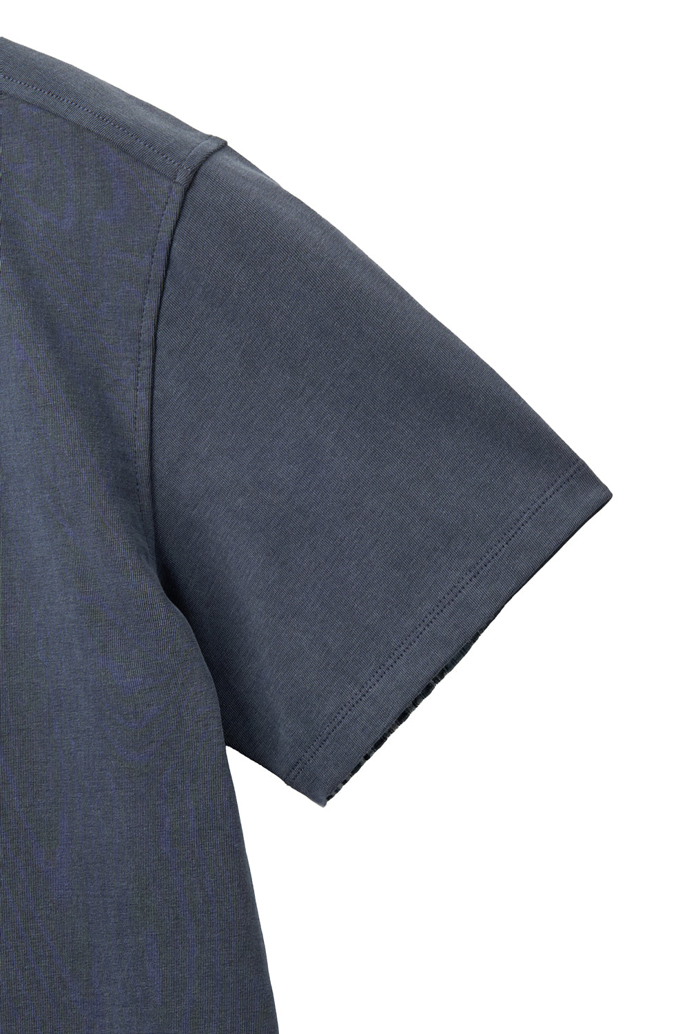 Hatchingroom - Curved Henley Neck Tee (Blue) product image 6 | TRAB K-Fashion Australia