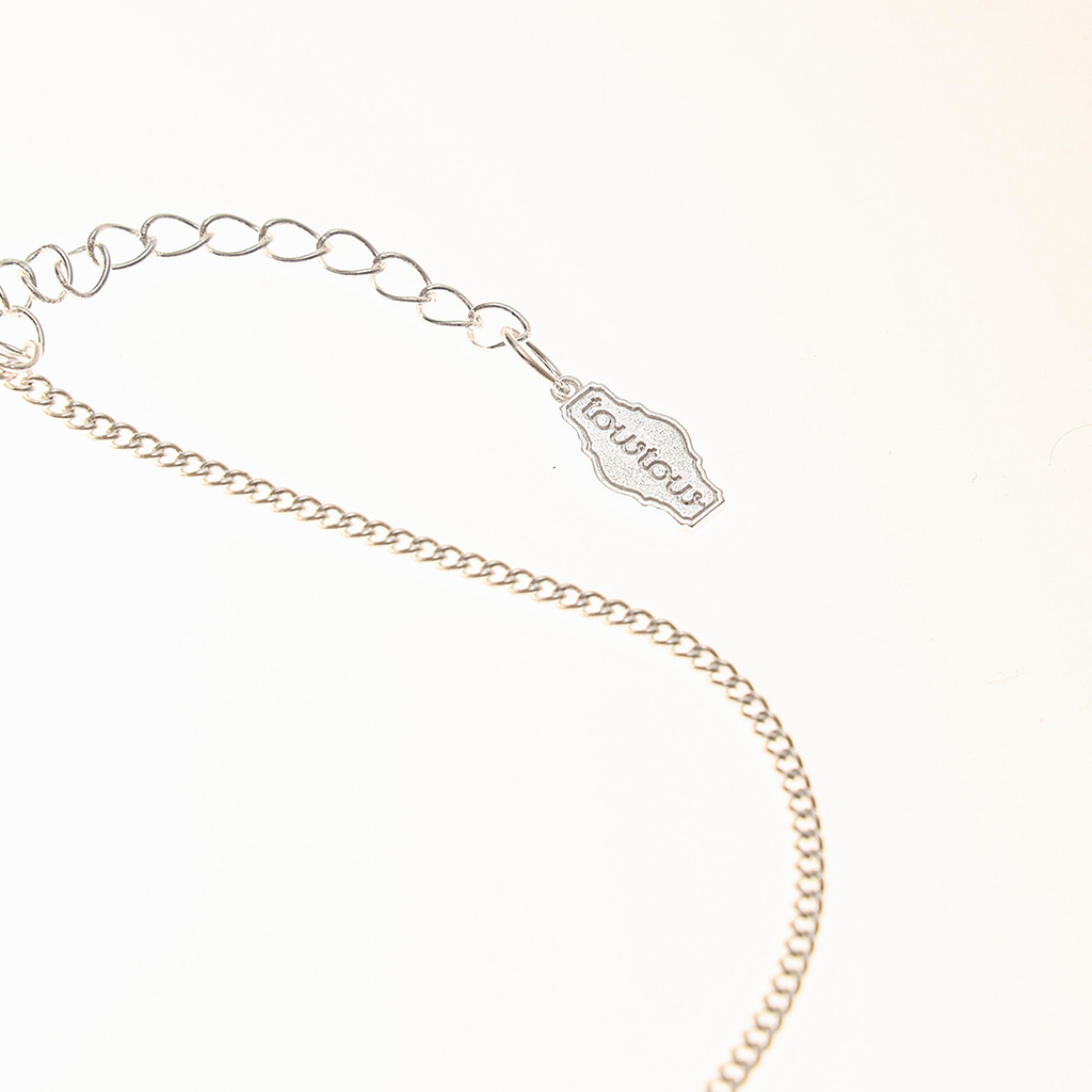 Towtow Archive - Cupid Wish Coin Necklace Frosted (Silver) product image 5 | TRAB K-Fashion Australia