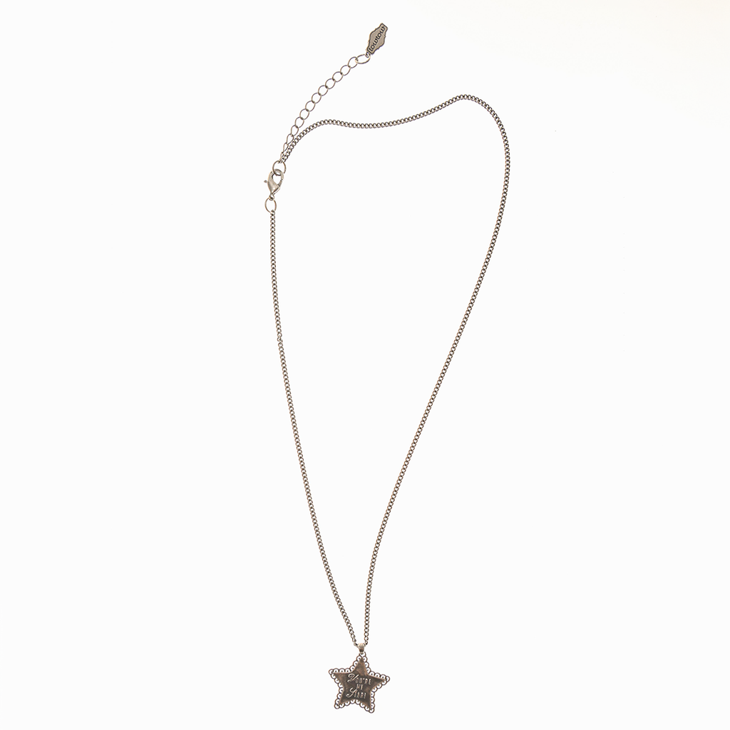 Towtow Archive - Wild Star Plate Necklace (Silver) product image 1 | TRAB K-Fashion Australia