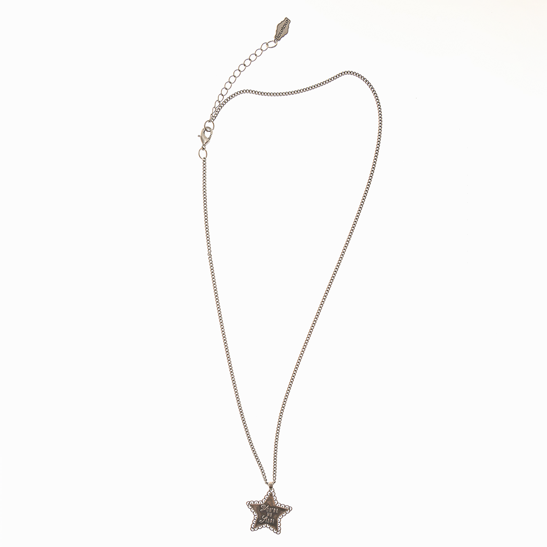 Towtow Archive - Wild Star Plate Necklace (Silver) product image 1 | TRAB K-Fashion Australia