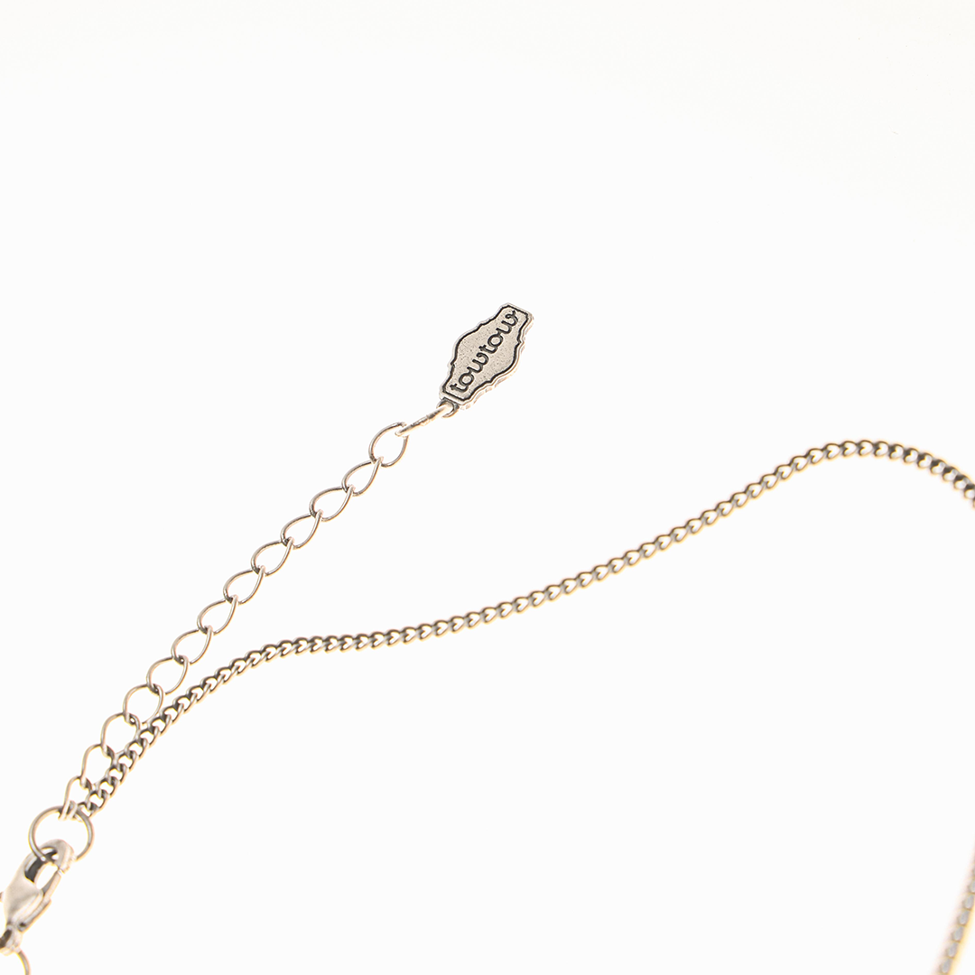 Towtow Archive - Wild Star Plate Necklace (Silver) product image 4 | TRAB K-Fashion Australia