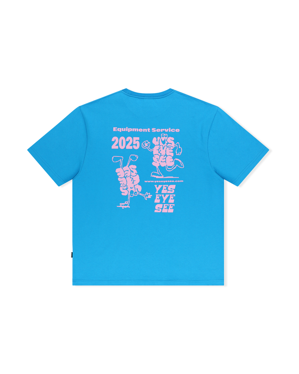 yeseyesee - Alive Logo Tee (Sky Blue) product image 2 | TRAB K-Fashion Australia