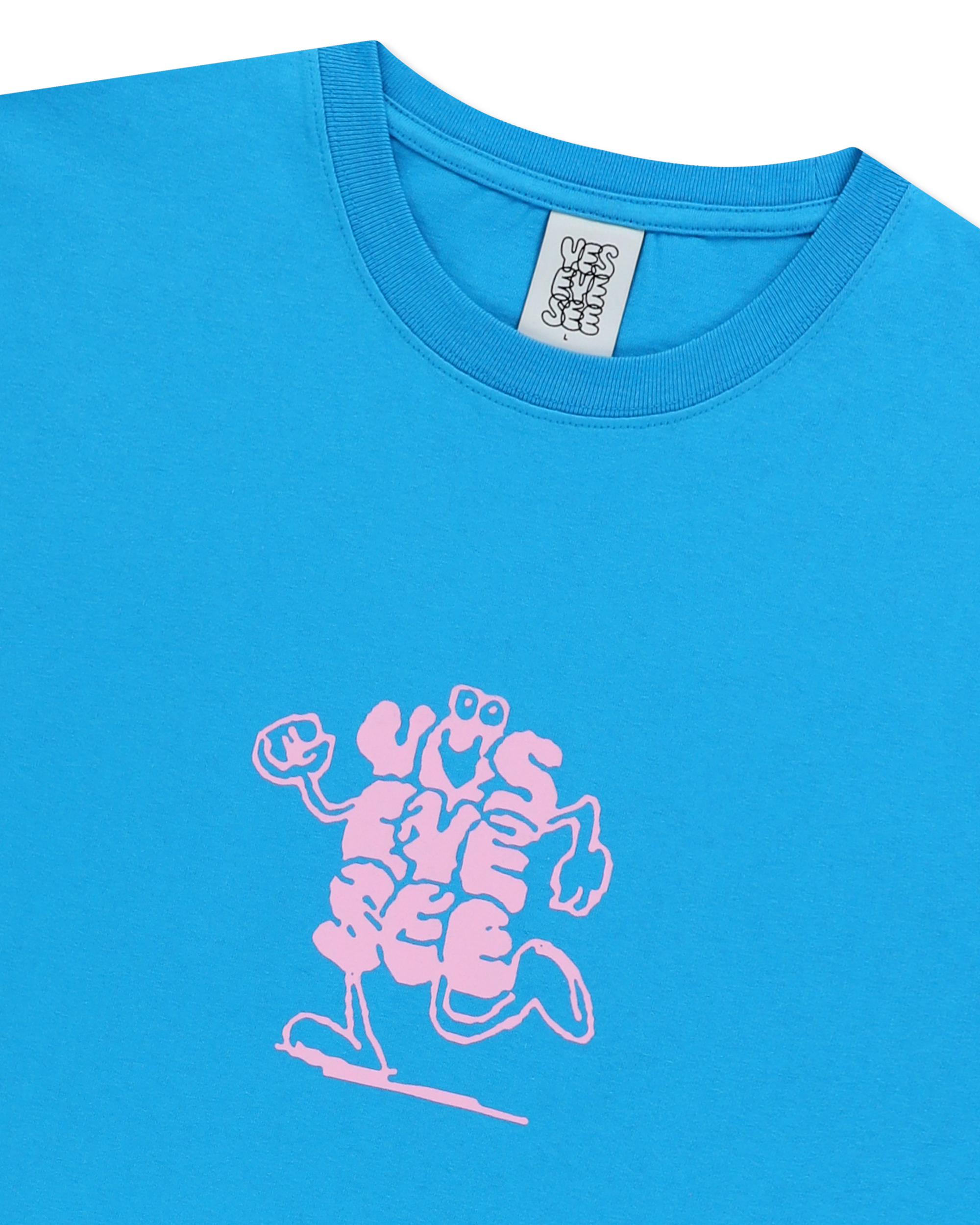 yeseyesee - Alive Logo Tee (Sky Blue) product image 5 | TRAB K-Fashion Australia