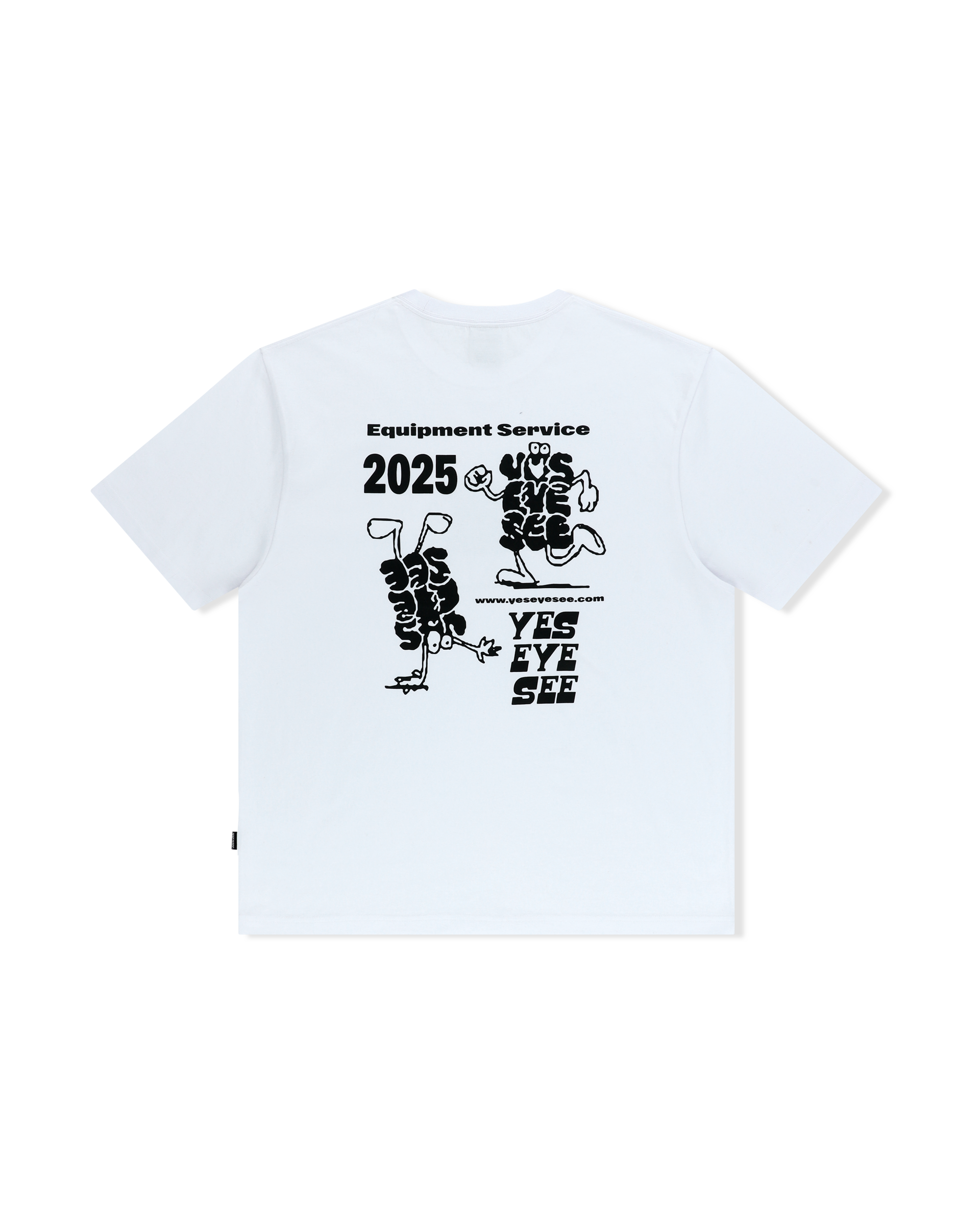 yeseyesee - Alive Logo Tee (White) product image 2 | TRAB K-Fashion Australia