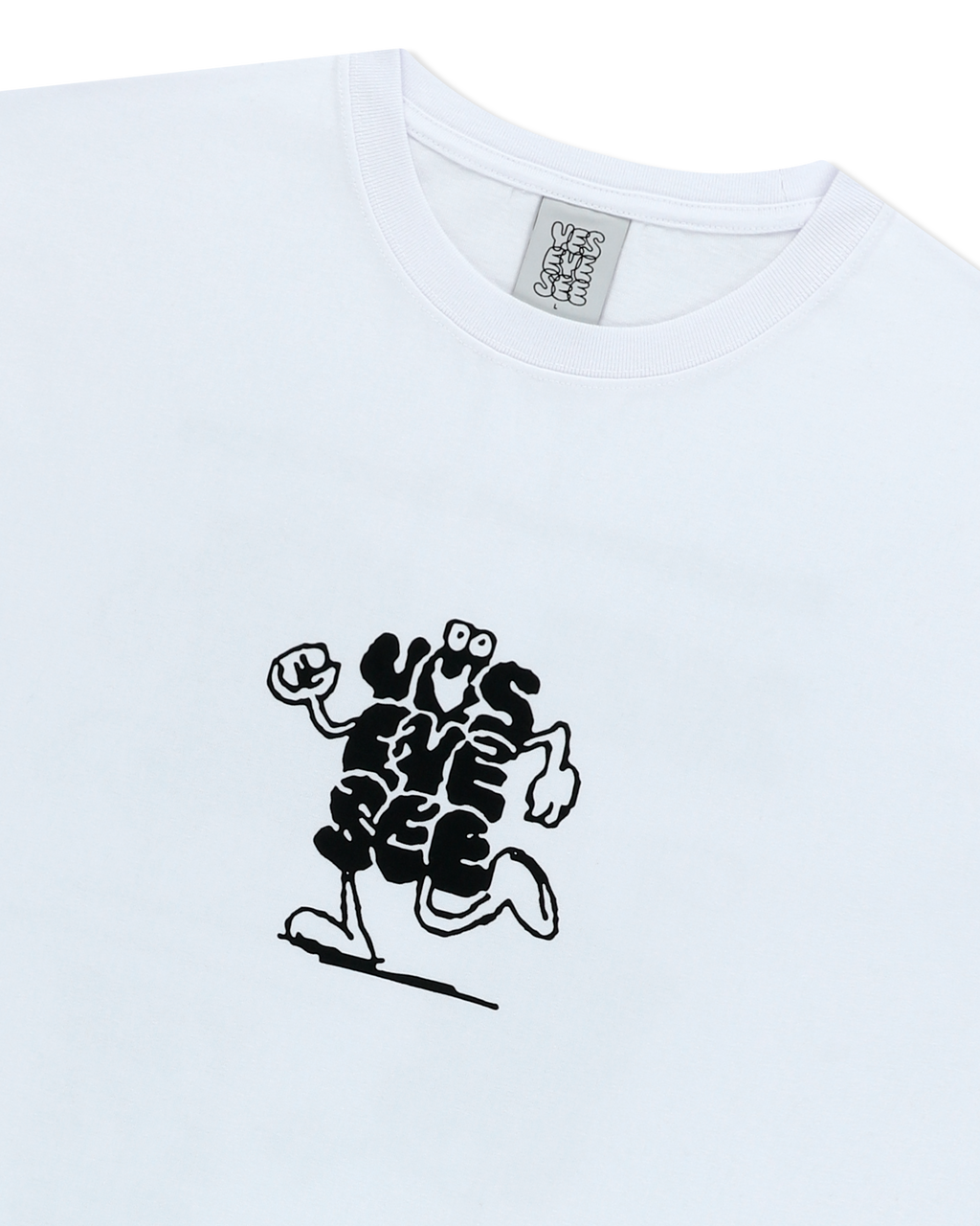 yeseyesee - Alive Logo Tee (White) product image 5 | TRAB K-Fashion Australia