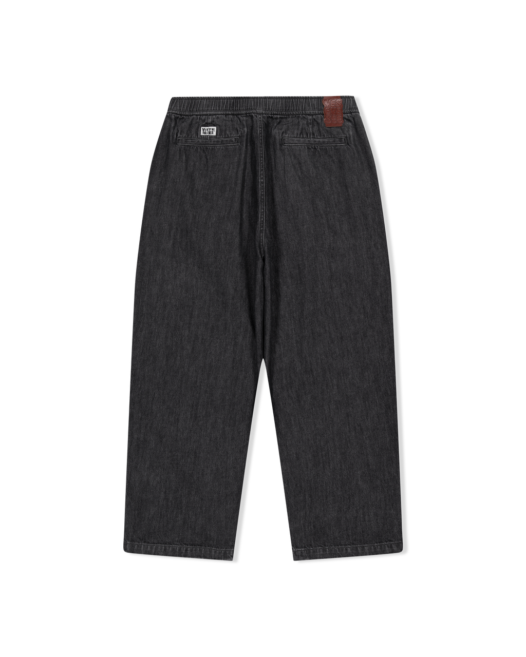 yeseyesee - Adjustable X-Hook Easy Denim Pants (Black) product image 2 | TRAB K-Fashion Australia