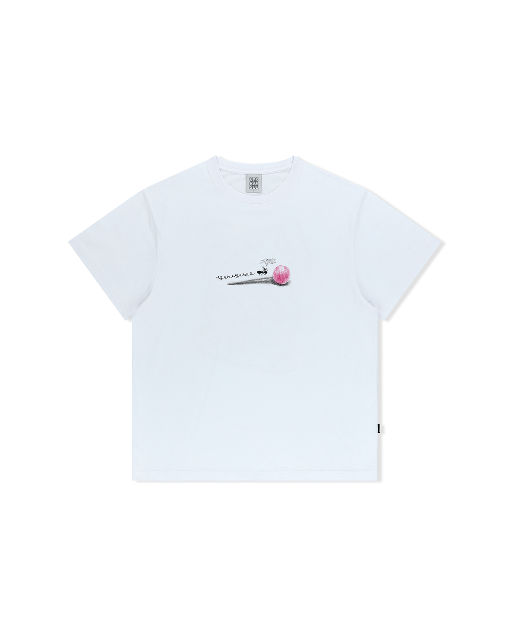 yeseyesee - Anthill Logo Tee (White) product image 1 | TRAB K-Fashion Australia