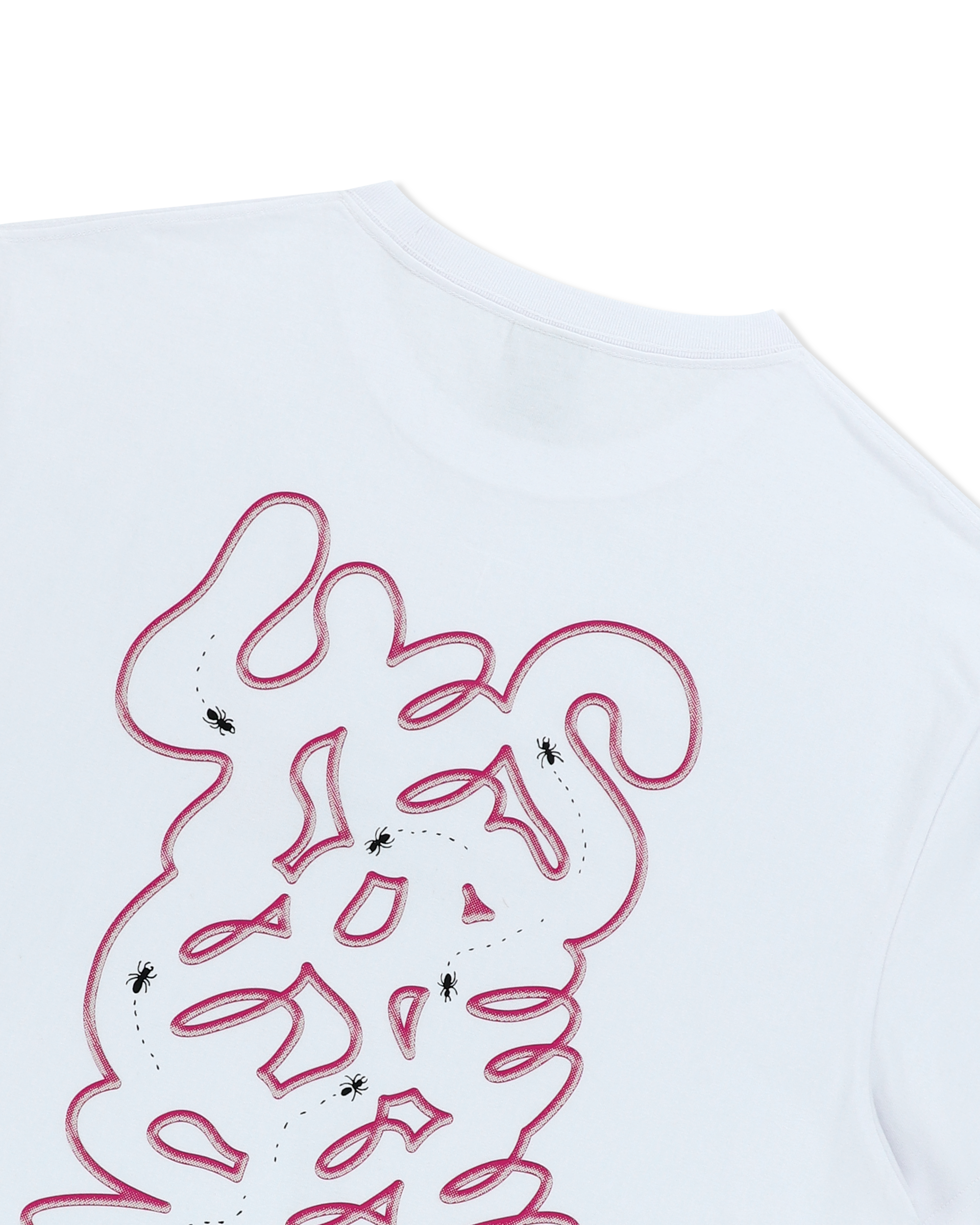 yeseyesee - Anthill Logo Tee (White) product image 6 | TRAB K-Fashion Australia