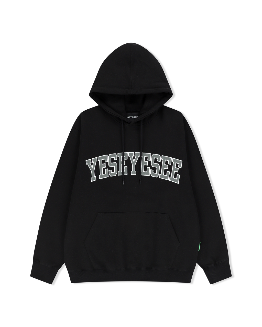 yeseyesee - Arch Logo Hoodie (Black) product image 1 | TRAB K-Fashion Australia