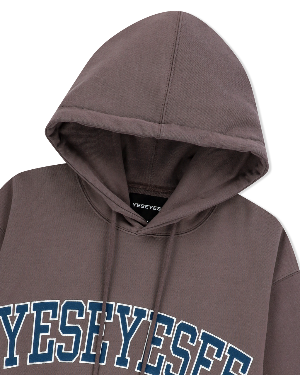 yeseyesee - Arch Logo Hoodie (Cocoa) product image 5 | TRAB K-Fashion Australia