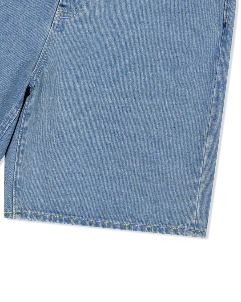 yeseyesee - Basal 5 Pockets Denim Shorts Bleached (Indigo) product image 5 | TRAB K-Fashion Australia