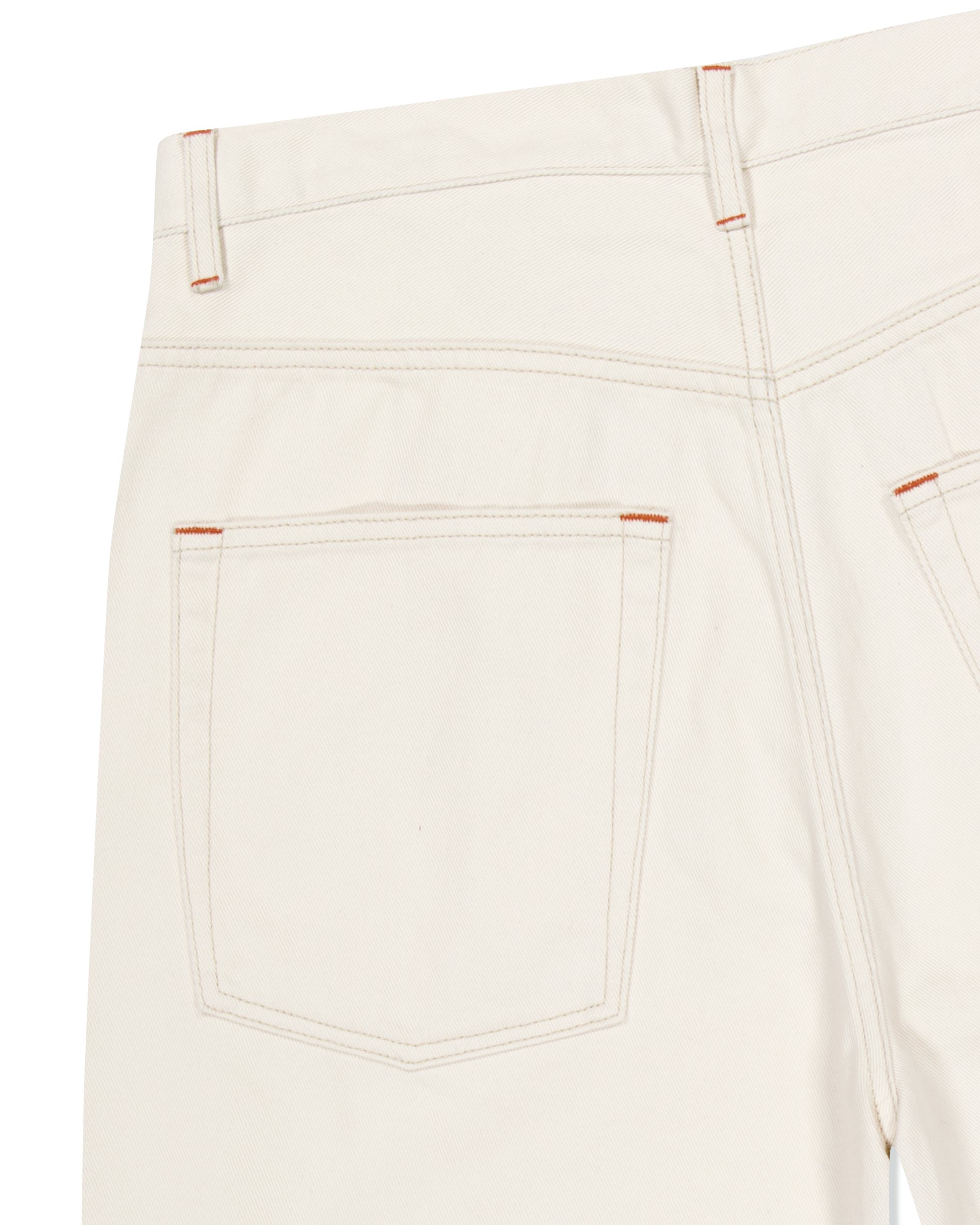 yeseyesee - Basal 5 Pockets Denim Shorts (Cream) product image 6 | TRAB K-Fashion Australia