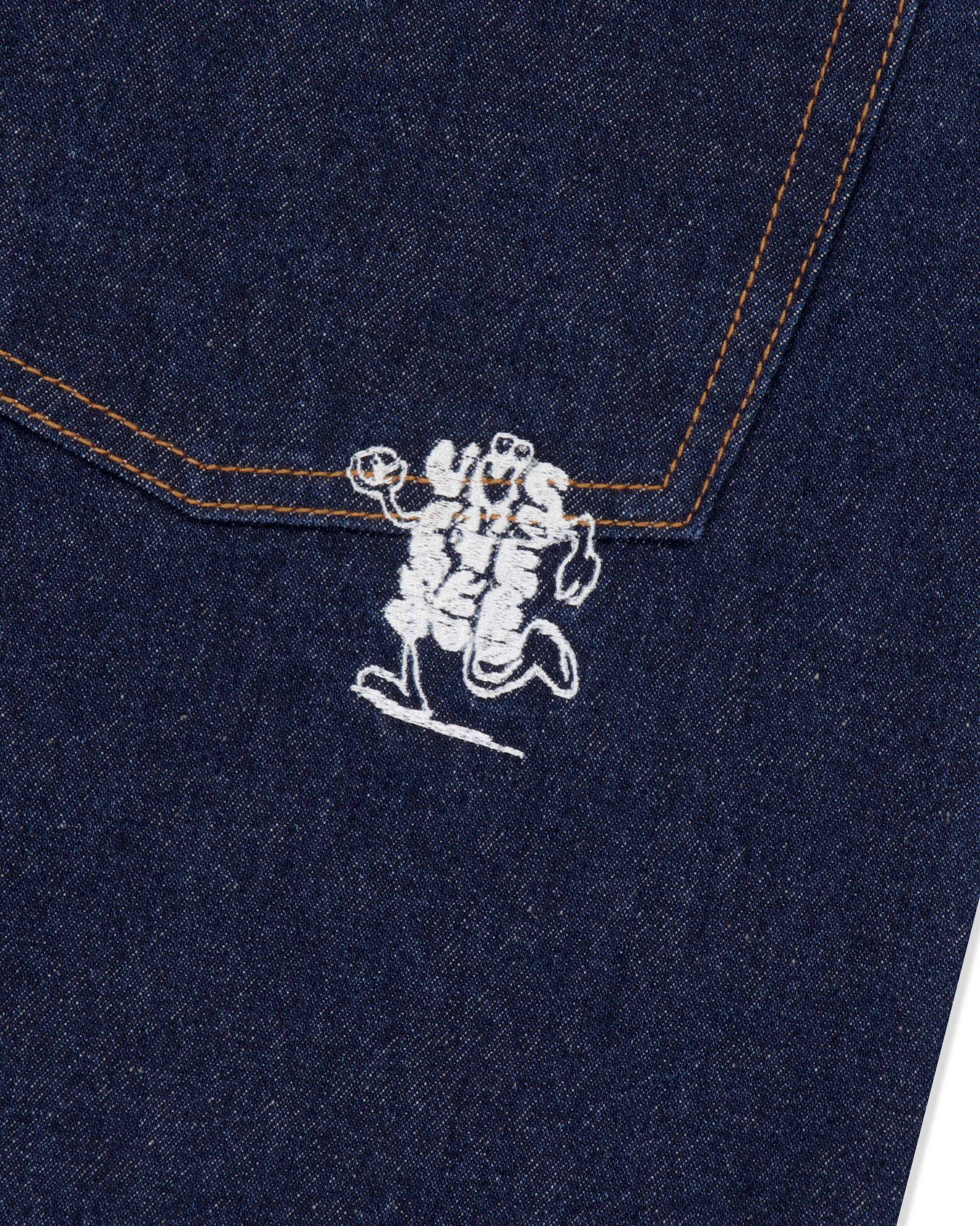 yeseyesee - Basal 5 Pockets Denim Shorts (Dark Indigo) product image 4 | TRAB K-Fashion Australia