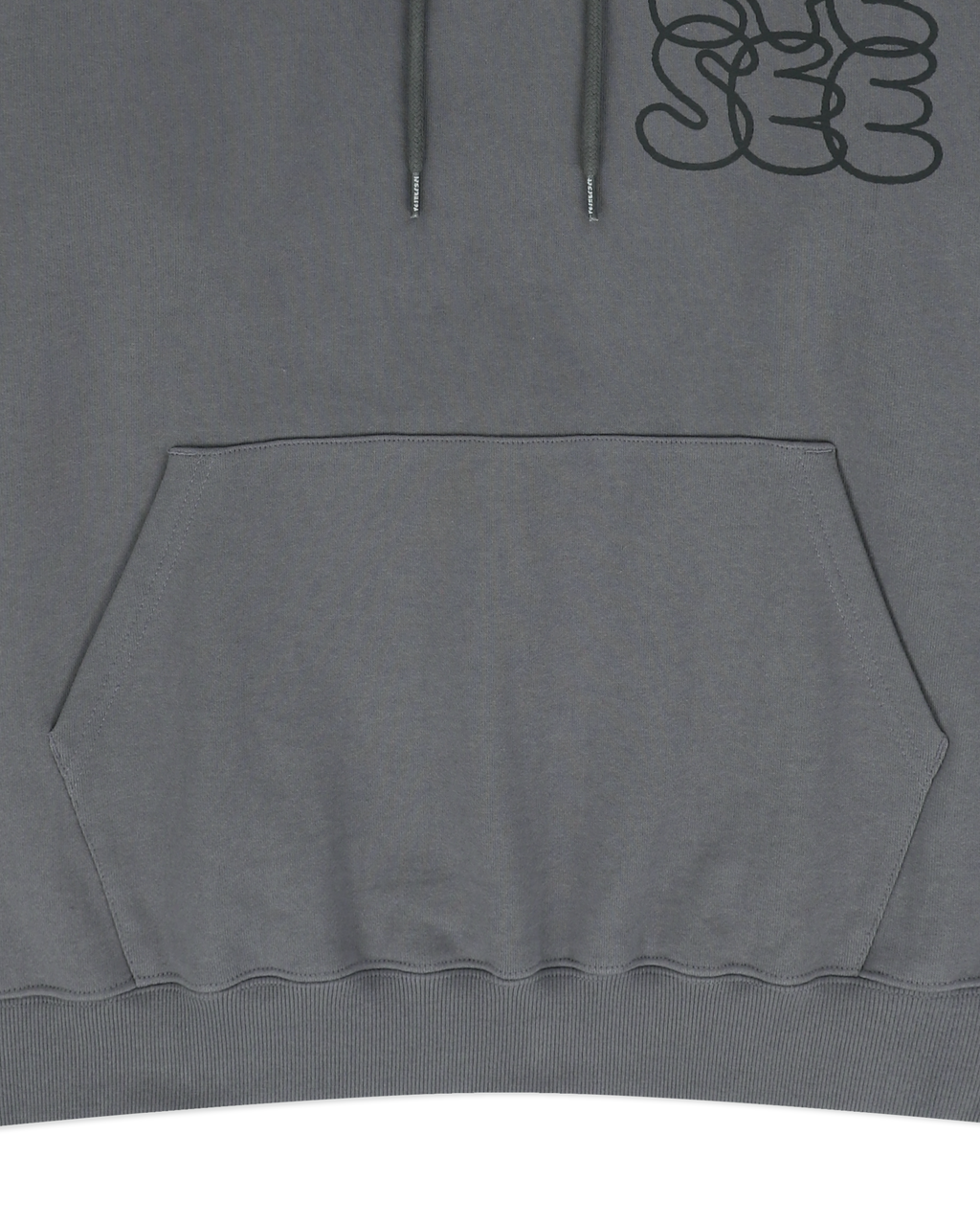 yeseyesee - C-Logo Hoodie (Dark Grey) product image 6 | TRAB K-Fashion Australia