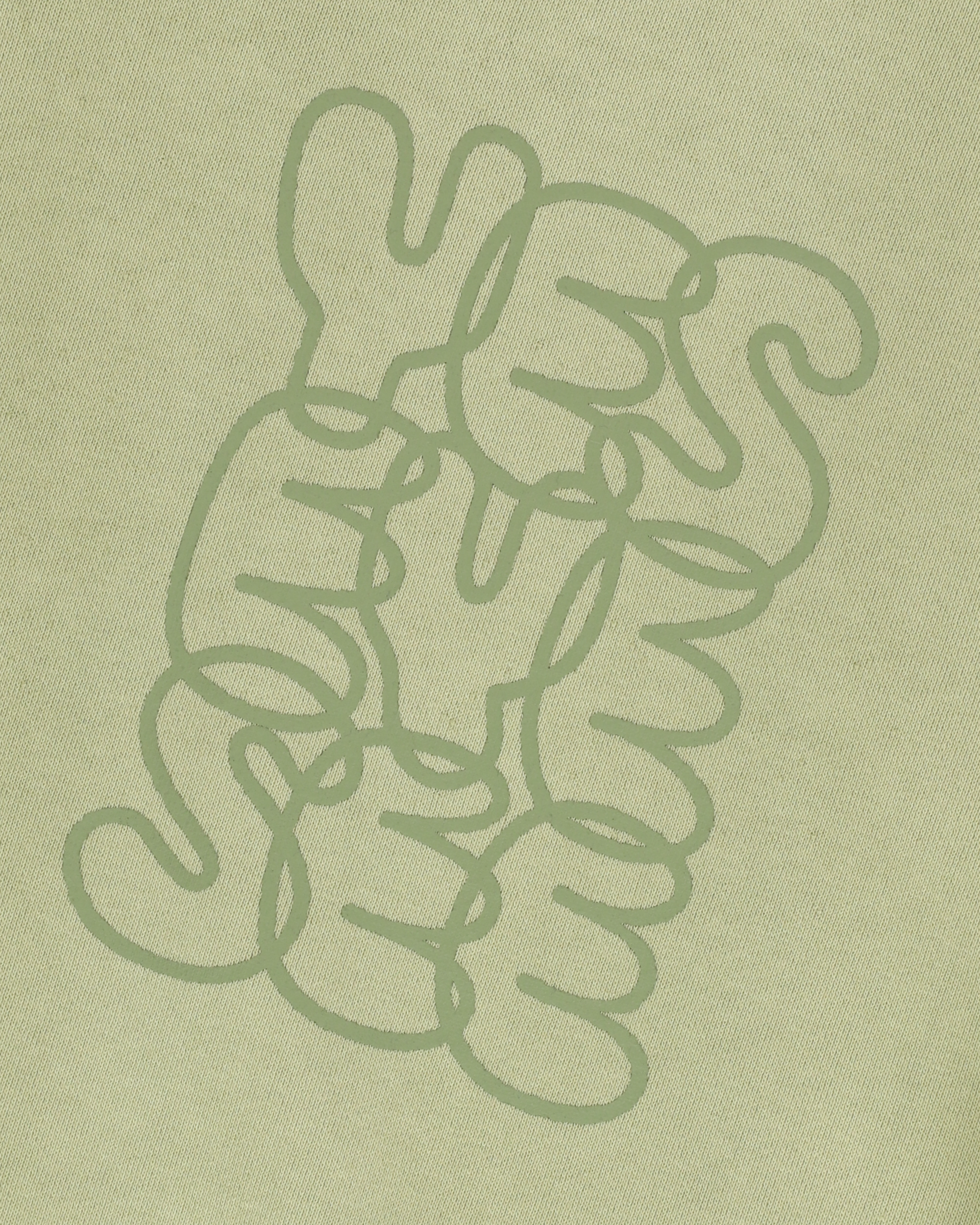 yeseyesee - C-Logo Hoodie Pear (Green) product image 2 | TRAB K-Fashion Australia