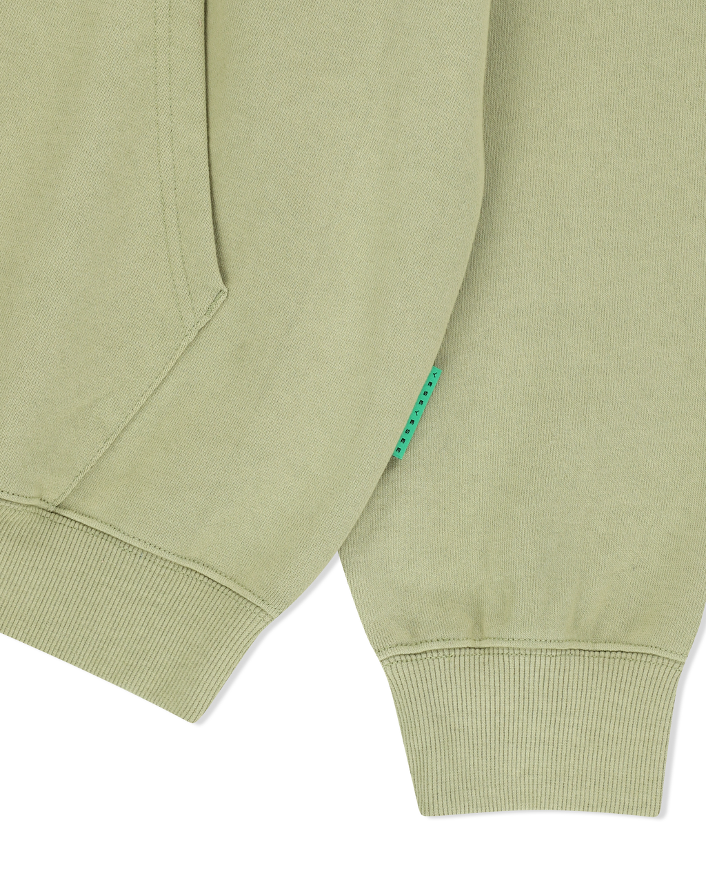 yeseyesee - C-Logo Hoodie Pear (Green) product image 3 | TRAB K-Fashion Australia