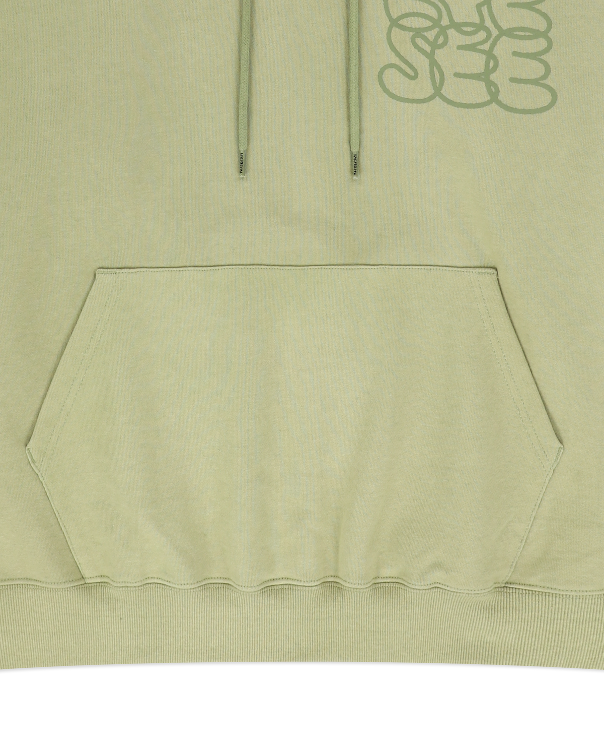yeseyesee - C-Logo Hoodie (Pear Green) product image 5 | TRAB K-Fashion Australia