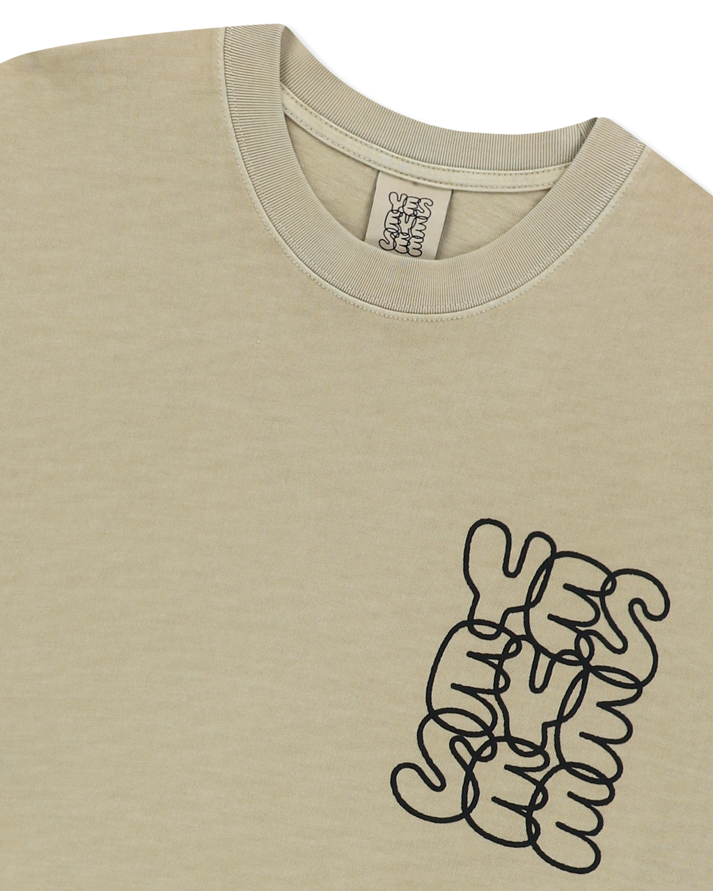 yeseyesee - C-Logo Pigment L/S (Beige) product image 6 | TRAB K-Fashion Australia