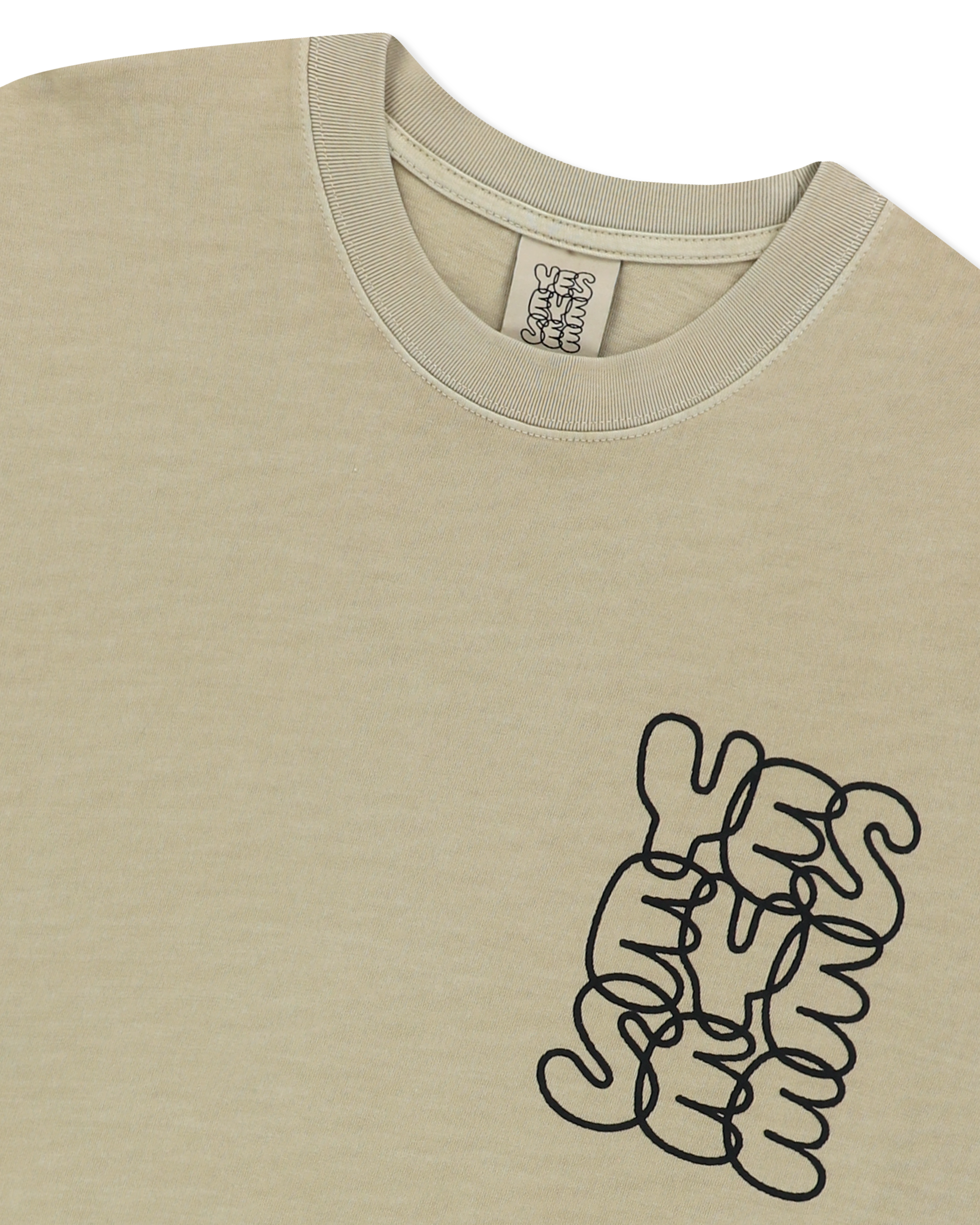 yeseyesee - C-Logo Pigment L/S (Beige) product image 6 | TRAB K-Fashion Australia