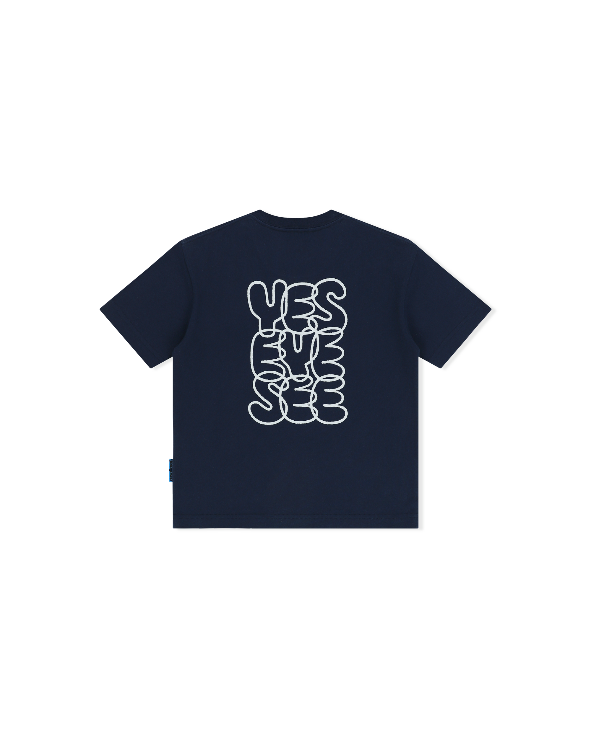 yeseyesee - C-Logo Kids Tee (Navy) product image 2 | TRAB K-Fashion Australia