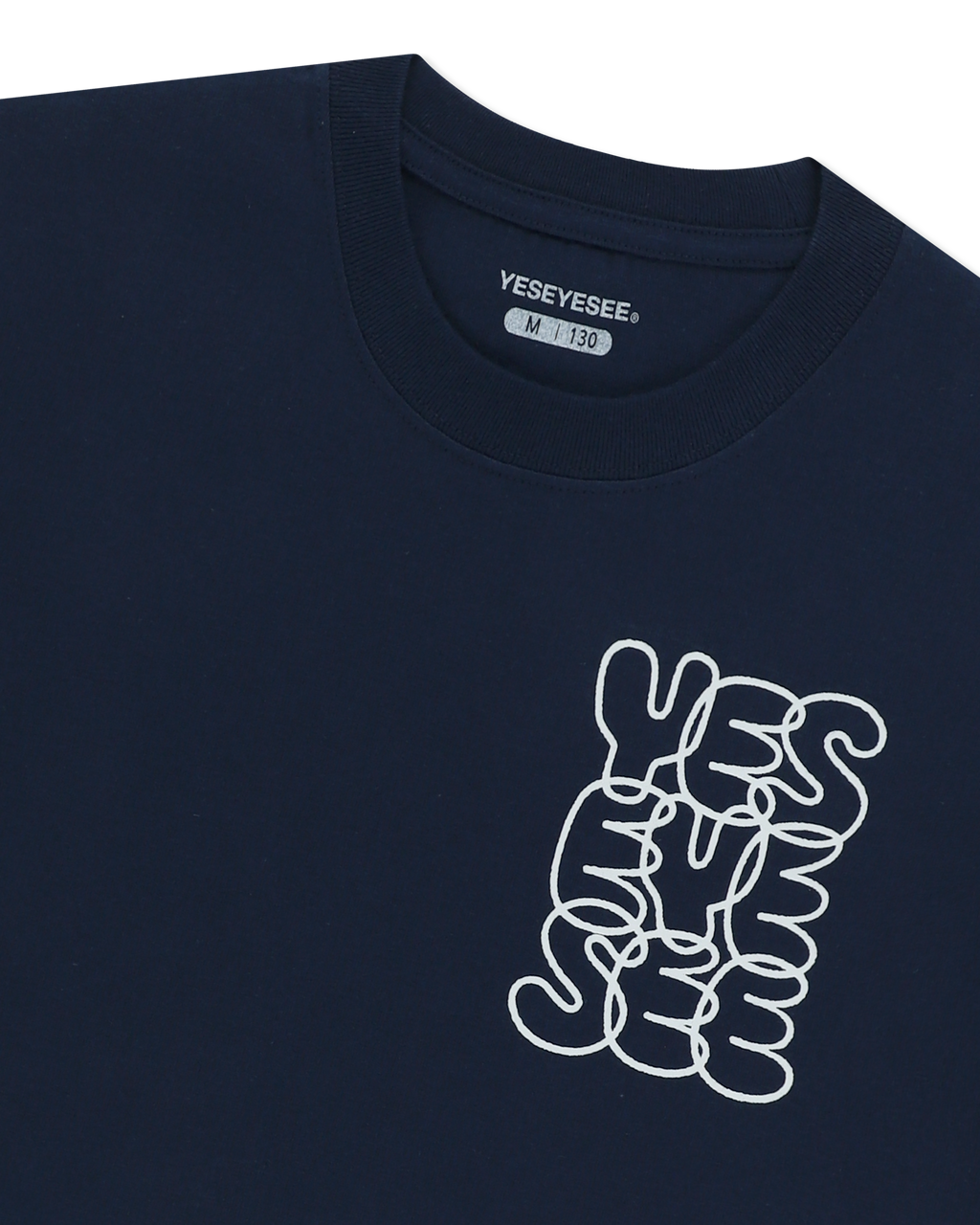 yeseyesee - C-Logo Kids Tee (Navy) product image 5 | TRAB K-Fashion Australia